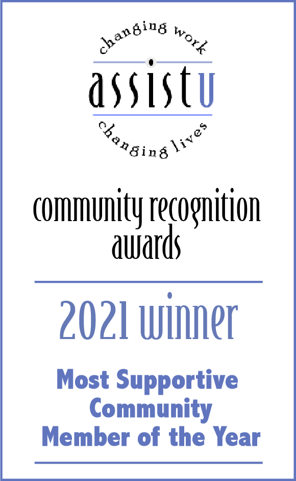 2021 AssistU Most Supportive Community Member of the Year Winner